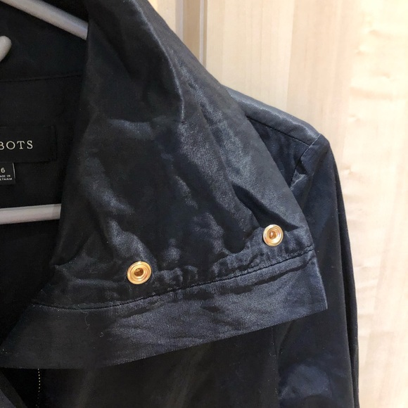 Talbots Black Rain Jacket - Picture 4 of 6